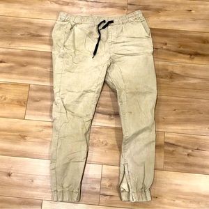 Khaki Joggers